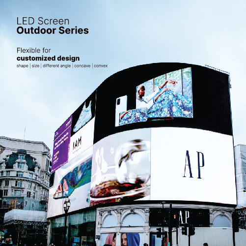 Event product display with lighting